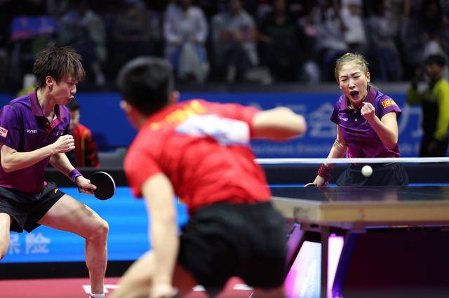 全运会丨林高远/刘诗雯晋级乒乓球混双决赛