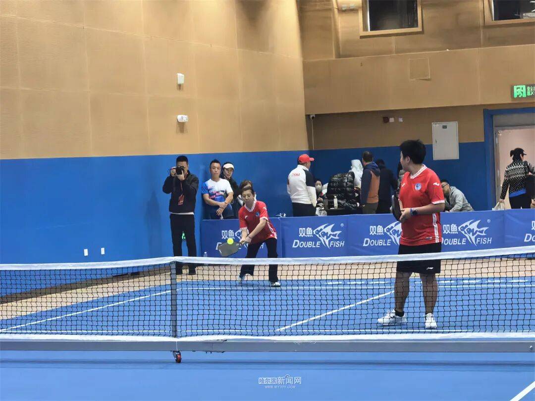 网球羽毛球乒乓球“三合一”｜这项网红运动首次在哈开展正式比赛