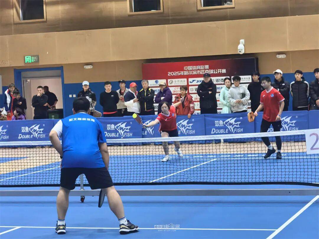 网球羽毛球乒乓球“三合一”｜这项网红运动首次在哈开展正式比赛
